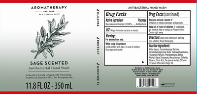 Label Image (Aromatherapy Hand Wash Sage Scented 350 mL 015 Bzk)